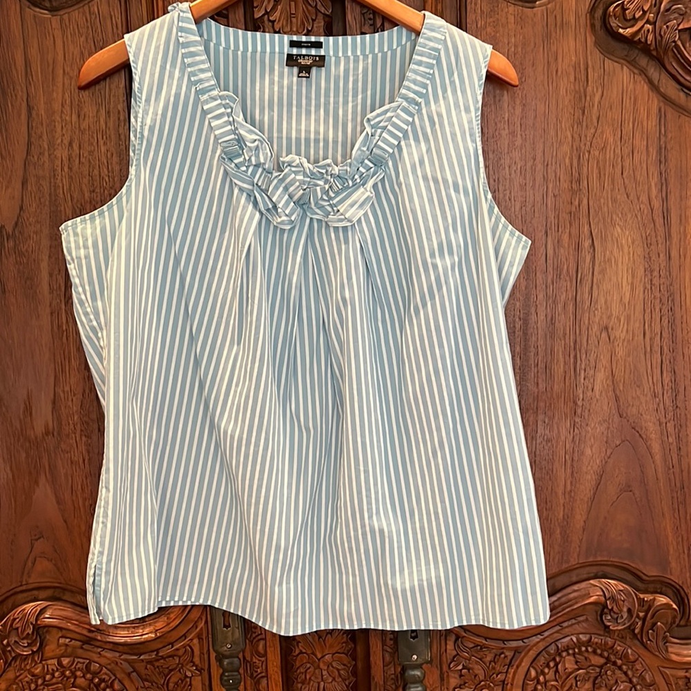 Scoop Neck Talbots Sleeveless Blouse